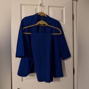 Classic Women's Royal Blue Blazer Jacket